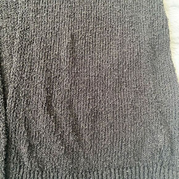 Mossimo women S open front loose knit cardigan black - Picture 6 of 9